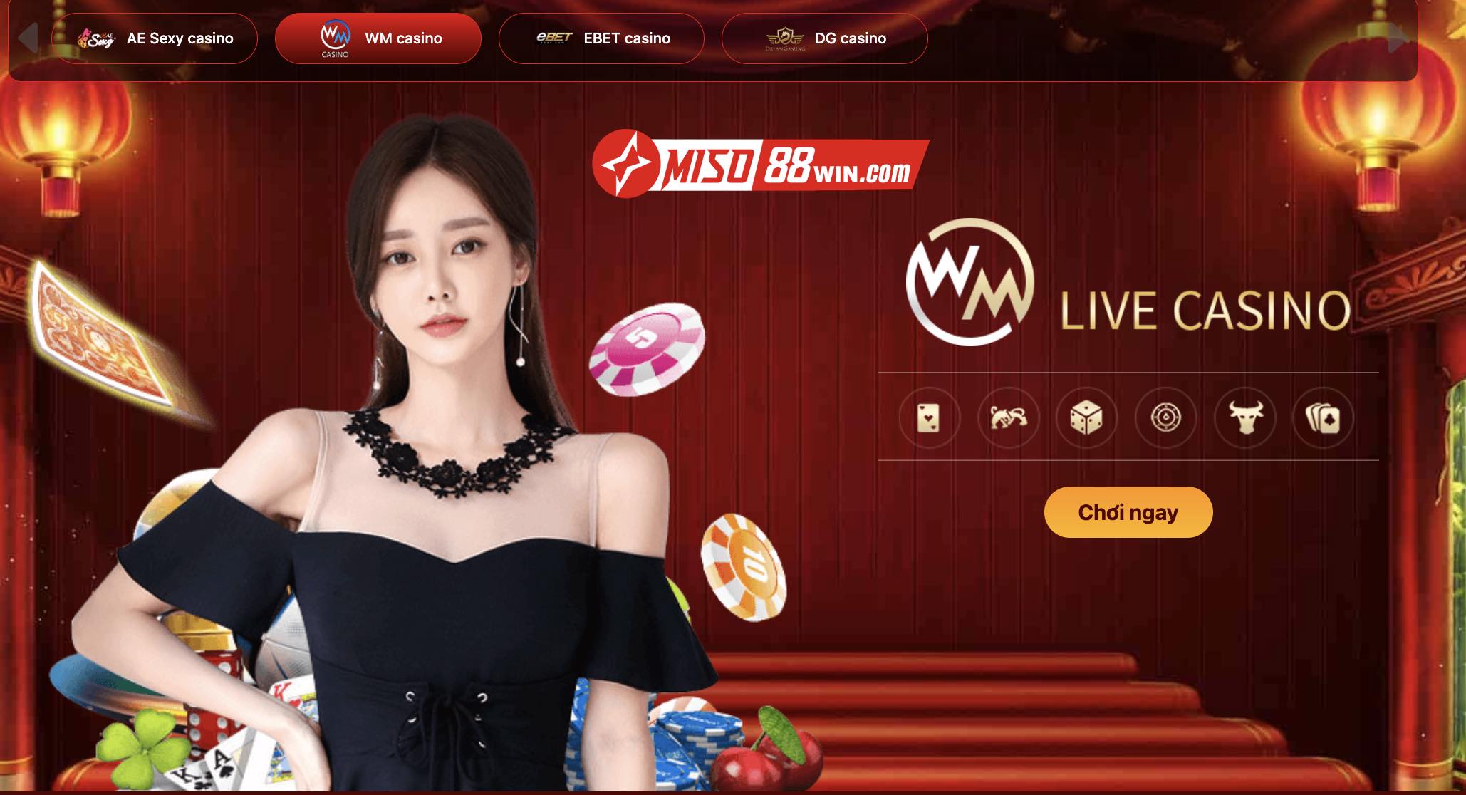 WM Live Casino Miso88